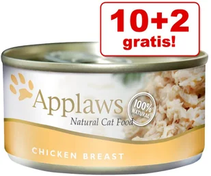 Applaws karma dla kota, 6 x 70g - Filet z tuńczyka z krabami 58813.12 - Mokra karma dla kotów - miniaturka - grafika 3
