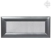 Akcesoria kominkowe - Kratki.pl Kratka kominkowa malowana OSKAR grafitowa 11x32 6674-898A9_20130207160 - miniaturka - grafika 1