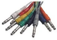 Kable - Hosa css845 przewód krosowy (6,3 mm TRS-na obu końcach 1,5 m) (zestaw  szt.) CSS845 - miniaturka - grafika 1