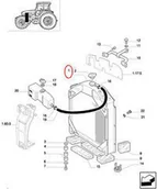 Części i akcesoria do maszyn rolniczych - CNH CHŁODNICA WODY NEW HOLLAND S5169271 - miniaturka - grafika 1