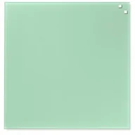 Tablice i flipcharty - NAGA Szklana Tablica magnetyczna jasnoniebieska 45x45 10761 - miniaturka - grafika 1