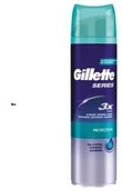 Kosmetyki do golenia - Gillette Series Gel Protection M) żel do golenia 200ml - miniaturka - grafika 1