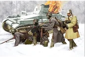 Modele do sklejania - Dragon Soviet Infantry Winter 6744 - miniaturka - grafika 1