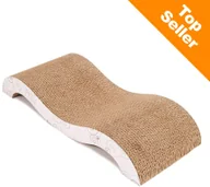 Drapaki dla kotów - Zooplus Mata Do Drapania Welle - Dł.Xszer.Xwys.: 49X20X75 Cm - miniaturka - grafika 1