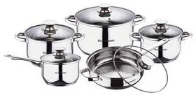 Blaumann Garnki z linii Gourmet Line 10 częściowy zestaw BL 1637 - Zestawy garnków i patelni - miniaturka - grafika 2