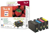 Tusze zamienniki - Peach Multi Pack z chipem duża wydajność kompatybilny z No 150XL PI400-47 - miniaturka - grafika 1