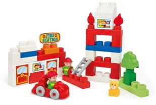 Clementoni MIĘKKIE KLOCKI CLEMMY PLUS STRAŻ POŻARNA CLE14881 - Klocki - miniaturka - grafika 2