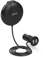 Akcesoria do tabletów i e-booków - InLine 31503 K ładowarka samochodowa USB Power Adapter, 9 32 V do 5 V DC/9,4 a z kablem 1,5 m Czarny 31503K - miniaturka - grafika 1