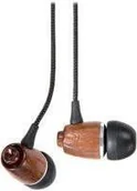 Słuchawki - Vivanco Black Walnut In Ear - miniaturka - grafika 1