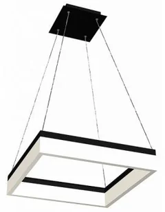 Milagro NERO Lampa wisząca 32W czarna kwadrat 081 - Lampy sufitowe - miniaturka - grafika 2