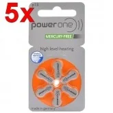 Baterie i akcesoria - Varta 30 x baterie do aparatów słuchowych Power One 13 MF - miniaturka - grafika 1