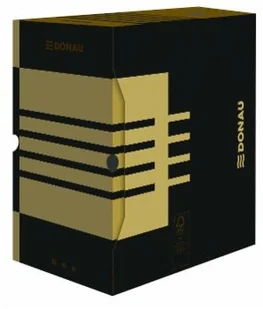 Donau Pudło archiwizacyjne , karton, A4/200mm, brązowe 7663401FSC-02 - Pudła i kartony archiwizacyjne - miniaturka - grafika 3