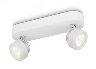 Philips MyLiving RIMUS spot oświetlający LED Biały, 2-punktowe 532723116 - Lampy sufitowe - miniaturka - grafika 2