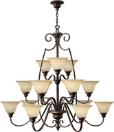 Lampy sufitowe - Elstead Lighting Lampa wisząca CELLO kol. STARY BRĄZ (HK/CELLO15) - Hinkley - - miniaturka - grafika 1