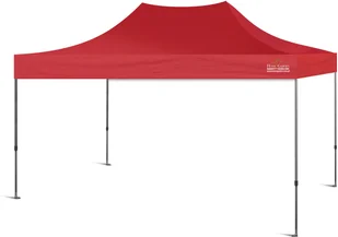 Home&Garden Namiot handlowy 450 x 300 cm czerwony 640293 - Pawilony ogrodowe - miniaturka - grafika 2