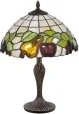 Lampy stojące - Kaja Lampa stołowa witrażowa Fruit 1xE27 60W K-G12550 - miniaturka - grafika 1