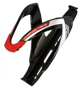 ELITE Koszyk na bidon Custom Race Czarno-czerwony - Koszyki rowerowe - miniaturka - grafika 2