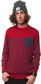 Swetry męskie - Horsefeathers SPIN SWEATER (ruby) - miniaturka - grafika 1