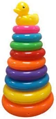 Zabawki interaktywne dla dzieci - Swede Piramida z kaczką [od 12 miesięcy] - miniaturka - grafika 1