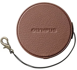 Olympus LC-60.5GL skórzana osłona soczewki (60,5 mm) brązowa 4545350047696 - Dekielki do obiektywów - miniaturka - grafika 2