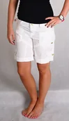 Spodnie damskie - Roxy szorty damskie white white - miniaturka - grafika 1