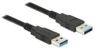 Kable USB - Delock Kabel USB 3.0 3m AM-AM czarny (85063) - miniaturka - grafika 1