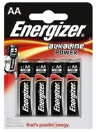 Baterie i akcesoria - Energizer 4 x bateria alkaliczna Alkaline Power LR6/AA blister) (E91) - miniaturka - grafika 1