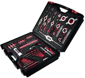 Gwintowniki - Exact Zestaw gwintowników 61 szt HSS-E 70521 metryczny M3 M4 M5 M6 M8 M10 M12 - miniaturka - grafika 1