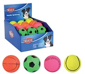 Zabawki dla psów - Trixie Piłka neonowa 6cm 3443 - miniaturka - grafika 1