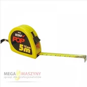 Poziomice, łaty, miary - Dedra Miarka zwijana, blokada,zaczep 8 m/25 mm M858 - miniaturka - grafika 1