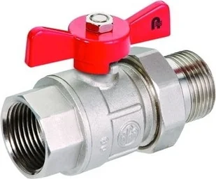 Armatura Armatura Zawór kulowy wodny z śrubunkiem i motylkiem 1cal 700-221-25 - Zawory i kraniki - miniaturka - grafika 2