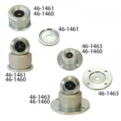 Akcesoria do urządzeń pomiarowych - Precyzyjny minipryzmat w gnieździe kulowym ze stali ocynkowanej(46-1450) - miniaturka - grafika 1