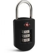 Akcesoria turystyczne - Pacsafe Kłódka Prosafe 1000 czarna) PCL10260100 - miniaturka - grafika 1