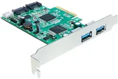 Kontrolery - DeLOCK Karta kontrolera USB 3.0 89359 2 Porty PCIe - miniaturka - grafika 1