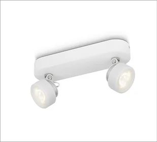 Philips MyLiving RIMUS spot oświetlający LED Biały, 2-punktowe 532723116 - Lampy sufitowe - miniaturka - grafika 3
