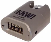 Kłódki - Kasp Kłódka K11960XD z kłódką z szyfrem Srebrny - miniaturka - grafika 1