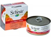 Mokra karma dla psów - Schesir Karma Dla Psa Puszka Kurczak Papaja 150G - miniaturka - grafika 1