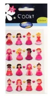 Scrapbooking - Maildor Naklejki 3D Cooky Księżniczki 1 - miniaturka - grafika 1