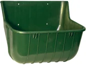 Akcesoria jeździeckie - Karmidło prostokątne zielone, poj. 15 l - miniaturka - grafika 1