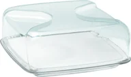 Pozostałe akcesoria kuchenne - Guzzini Kwadratowy pojemnik na ser Bolli, przeźroczysty - przeźroczysty 2700.00.00 - miniaturka - grafika 1