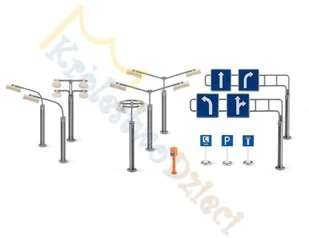 Siku Akcesoria Zestaw drogowy 5594 - Tory, garaże, parkingi - miniaturka - grafika 5