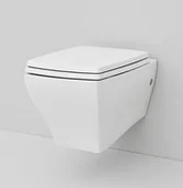 Miski WC - Art Ceram Jazz biała + deska wolnoopadająca JZV001+JZA006 - miniaturka - grafika 1