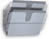 Pojemniki biurowe - Durable FLEXIPLUS A4 2 poziome pojemniki na dokumenty LANDSCAPE, przezroczyste - miniaturka - grafika 1