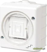 Wyłączniki światła i elektryczne - Karlik cznik schodowy podwietlany - Senior WHS-3L - miniaturka - grafika 1