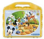 Klocki - Clementoni KLOCKI Cubes Myszka Miki i Przyjaciele - 8005125411184 - miniaturka - grafika 1