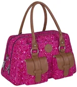 Torby i organizery dla mam - Lassig Vintage Label Torba z Akcesoriami Metro Paisley pink - miniaturka - grafika 1