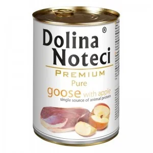 Dolina Noteci PREMIUM PURE GĘŚ Z JABŁKIEM 400 G - Mokra karma dla psów - miniaturka - grafika 2