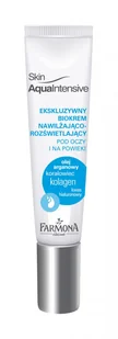 Farmona Blue Lagoon-Ekskluzywny biokrem nawilżająco-rozświetlający pod oczy i na powieki 15ml - Kosmetyki pod oczy - miniaturka - grafika 3