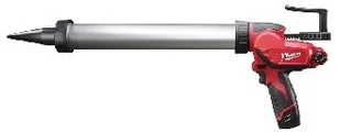 Milwaukee Subkompaktowy pistolet do klejenia z tubą 600 ml M12 PCG/600 12V (1 ak - Pistolety do pian Milwaukee Subkompaktowy pistolet do klejenia z tubą 600 ml M12 PCG/600 12V (1 ak - Pistolety do pian - miniaturka - grafika 1