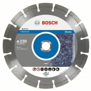 Bosch DIAMENTOWA TARCZA TNĄCA DO TWARDEGO KAMIENIA, PROFESSIONAL FOR STONE 125 m - Tarcze do pił - miniaturka - grafika 2